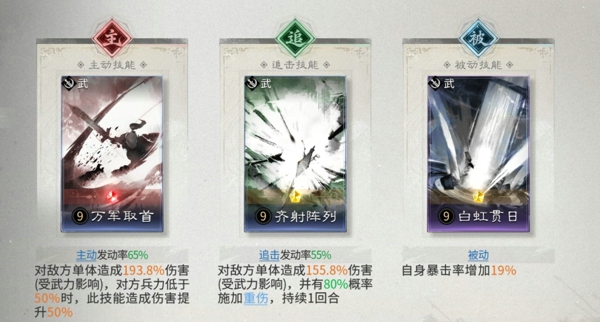 三国天下归心关羽阵容怎么搭配 三国天下归心关羽张飞黄忠阵容技能兵种站位推荐