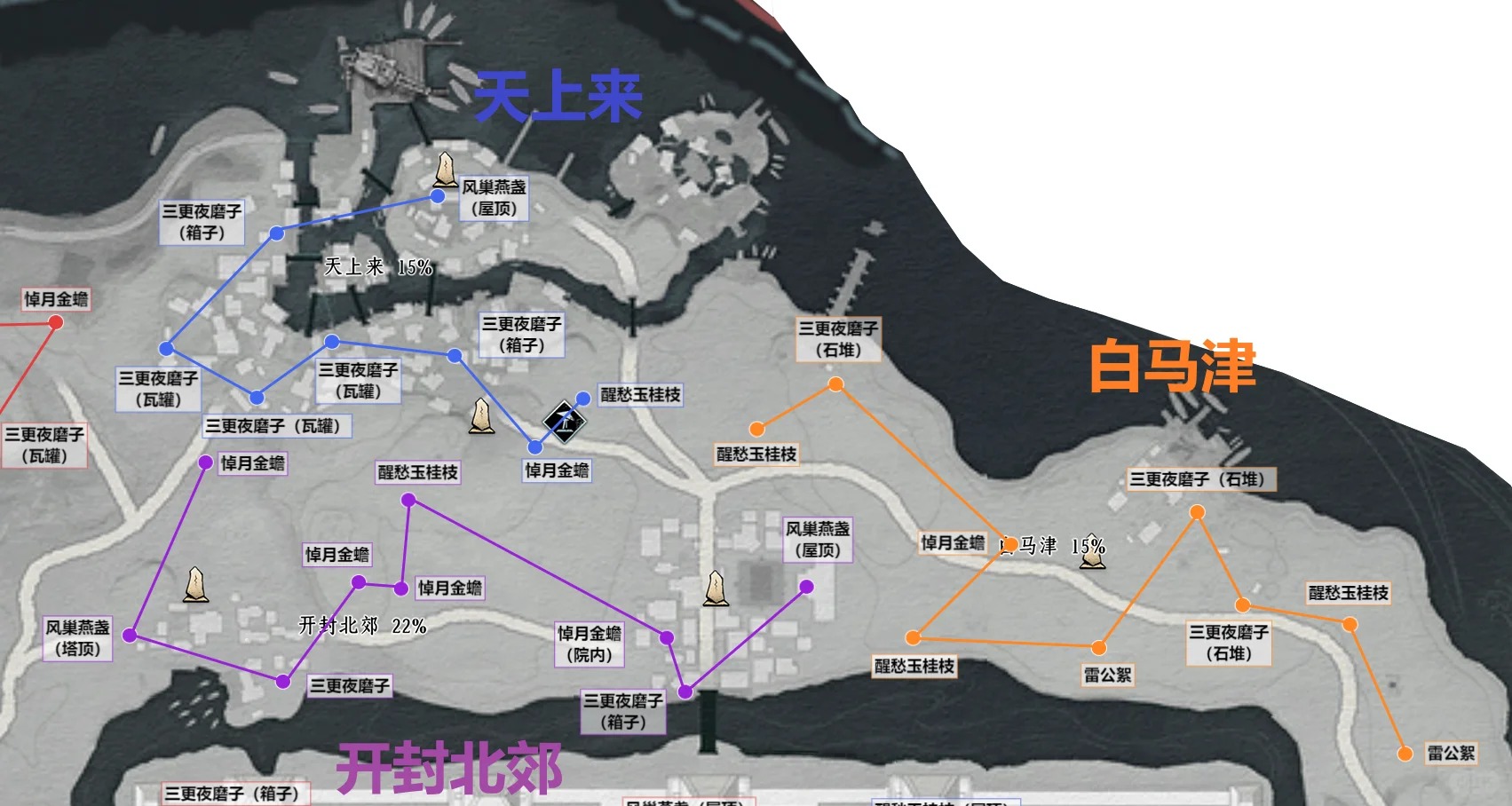 燕云十六声开封蹊跷怎么抓 燕云十六声开封蹊跷全收集位置图详解