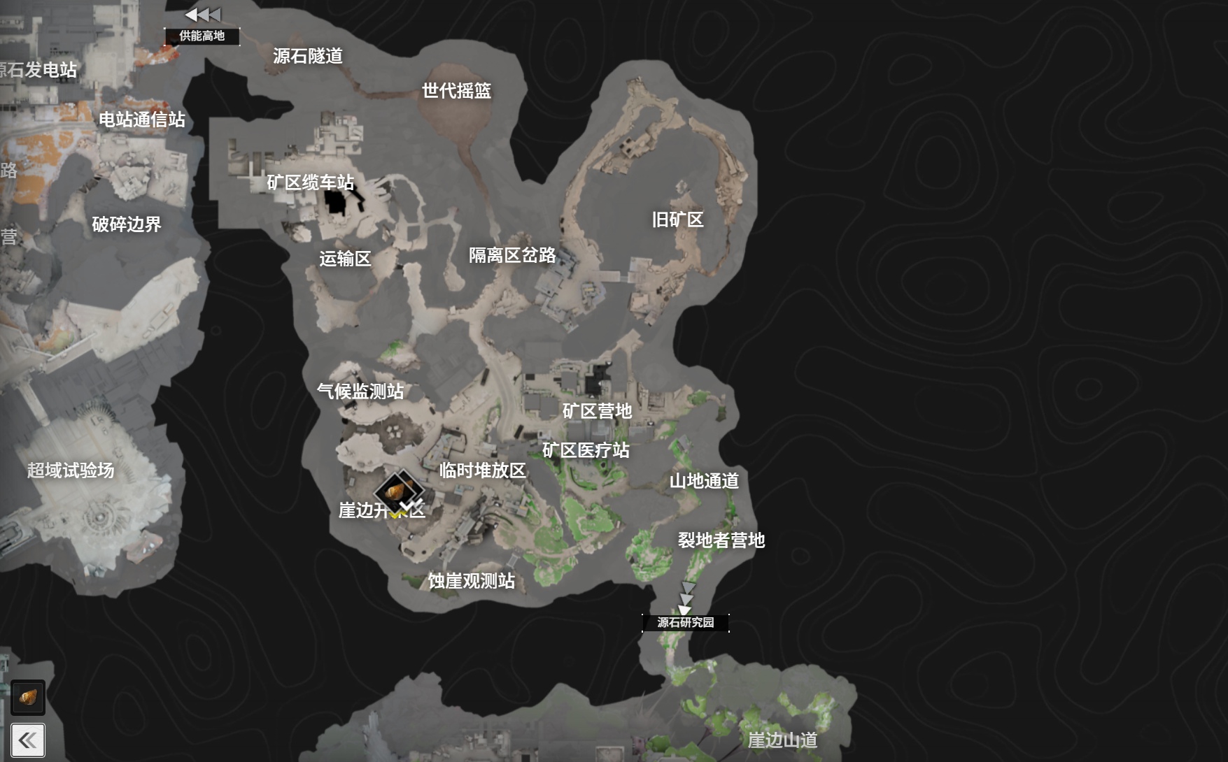 明日方舟终末地源矿矿点在哪里 终末地源矿点位采集点位置大全