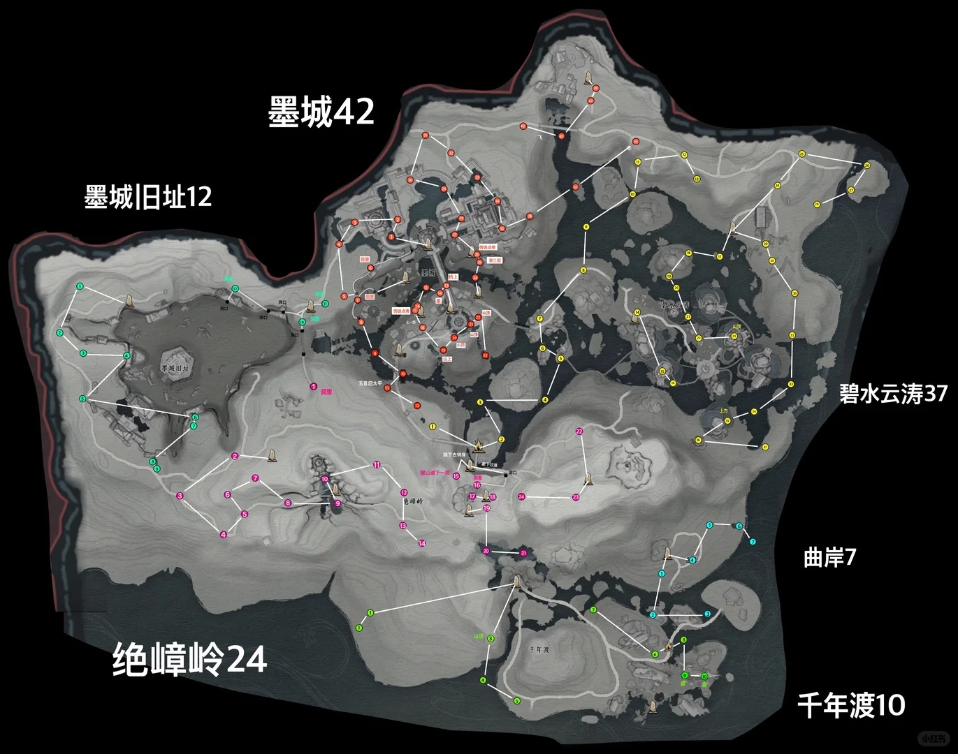 燕云十六声不见山蹊跷全收集攻略 燕云十六声不见山蹊跷收集图分布图详解