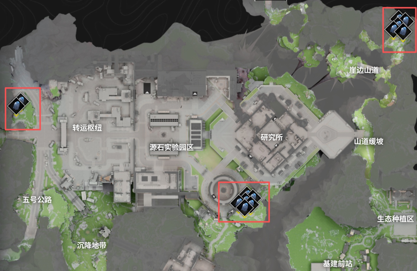 明日方舟终末地蓝铁矿在哪里 终末地蓝铁矿点位分布图位置详解